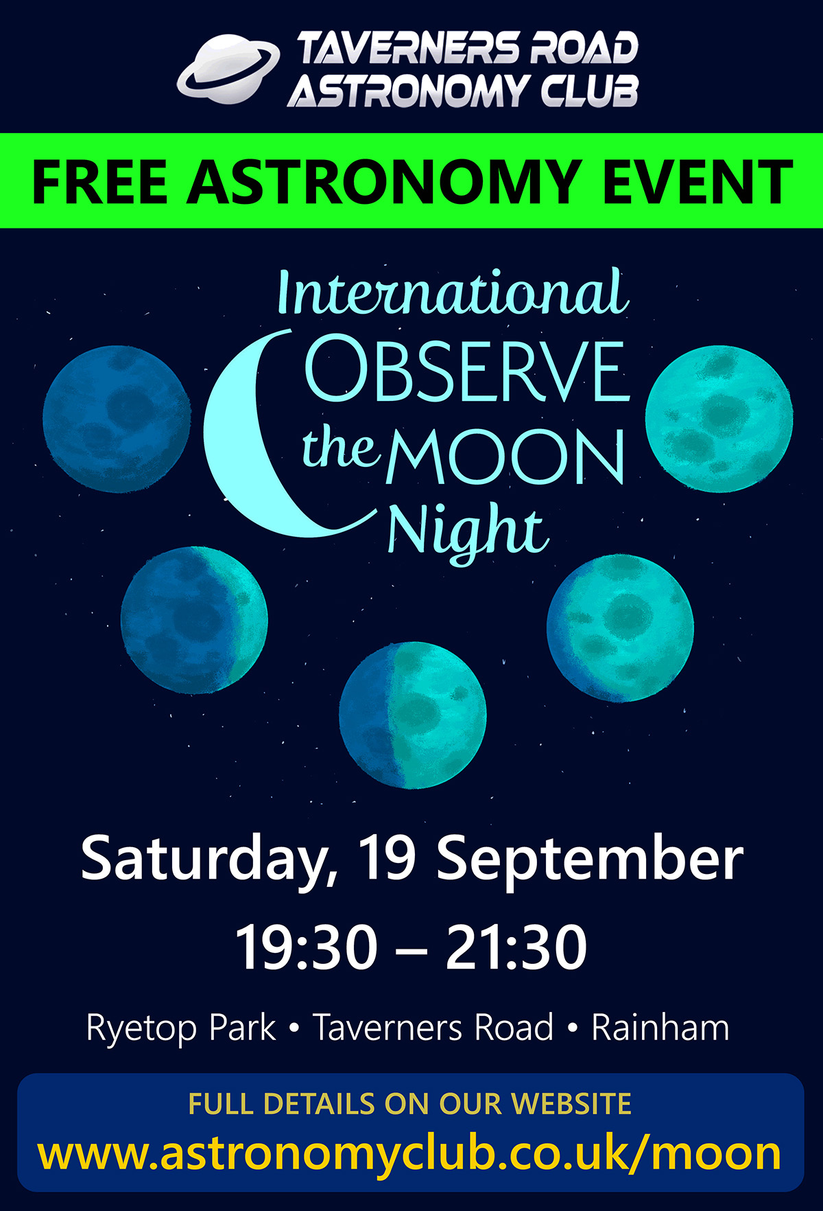 TRAC - Observe the Moon Night 2026 - 19 Sep 2026
